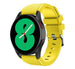 Samsung Galaxy Watch 4 40mm Silicone Strap with Buckle (Yellow)