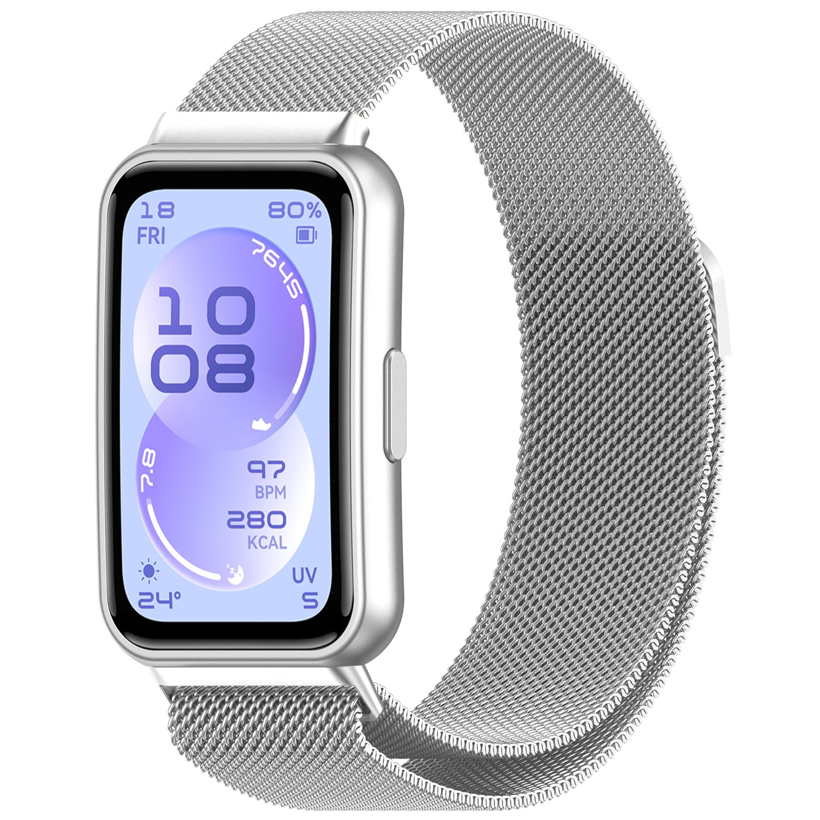 Huawei Band 11 Milanese Strap (Silver)