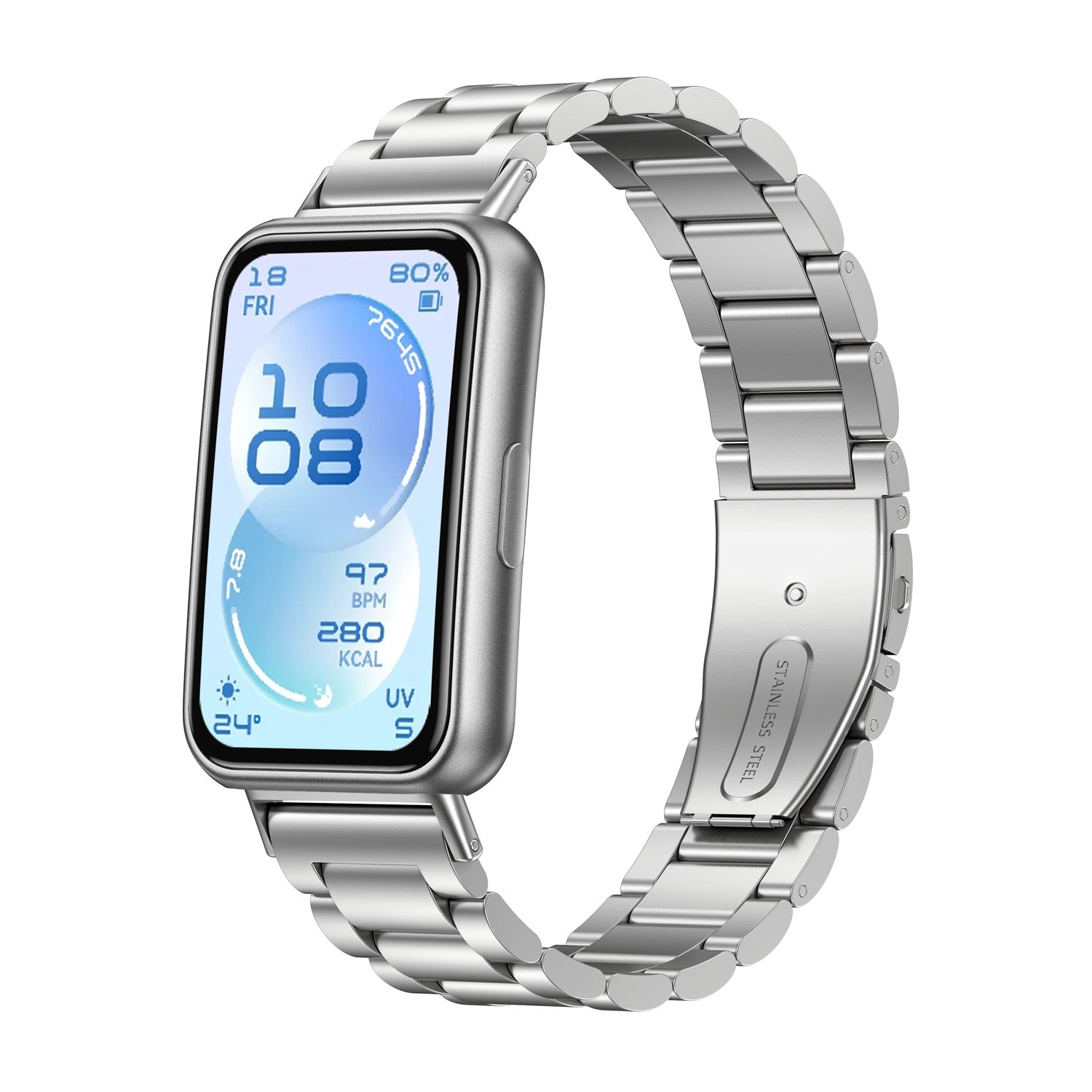 Huawei Band 11 Steel Strap (Silver)