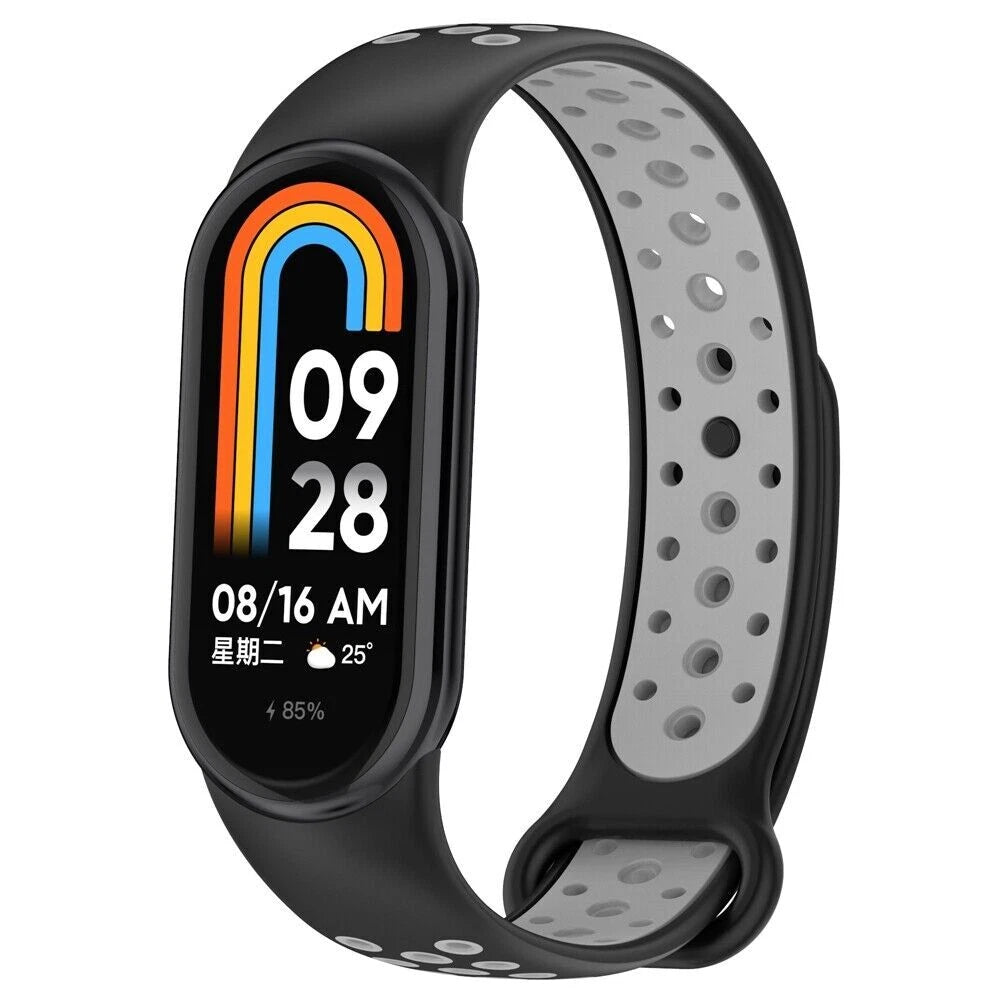 Xiaomi Smart Band 8 Sport Strap (Black/Grey)