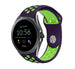 Fossil Gen 5e 44mm Sport Strap (Purple/Green)
