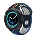 Samsung Gear Sport Sport Straps (Dark Blue/Rainbow)