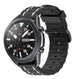 Samsung Galaxy Watch 3 45mm Silicone Strap Tough (Black/White)