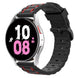 Samsung Galaxy Watch 5 44mm Silicone Strap Tough (Black/Red)