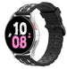 Samsung Galaxy Watch 5 44mm Silicone Strap Tough (Black/White)
