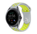 Fossil Gen 5e 44mm Sport Strap (Grey/Yellow)
