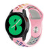 Samsung Galaxy Watch 4 40mm Sport Strap (Pink/Rainbow)