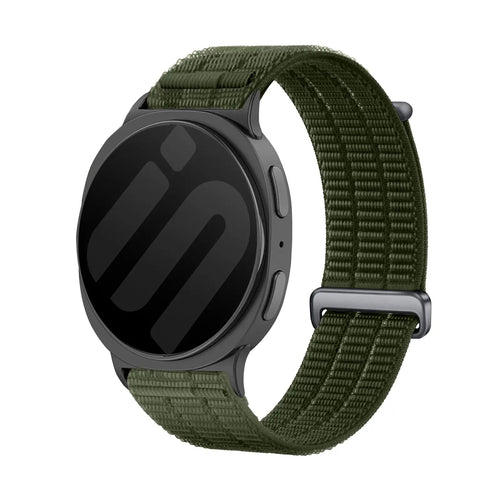 Samsung Galaxy Watch 8 Classic Nylon Air Strap (Dark Green)