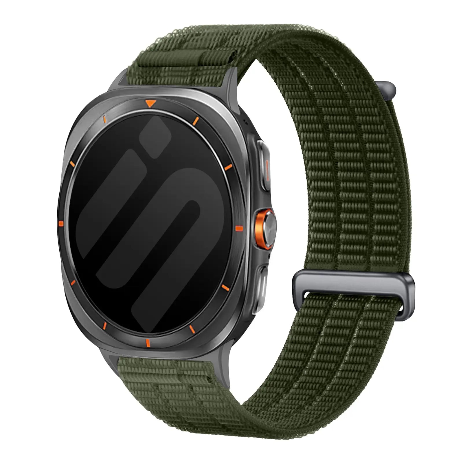 Samsung Galaxy Watch Ultra 2 Nylon Air Strap (Dark Green)