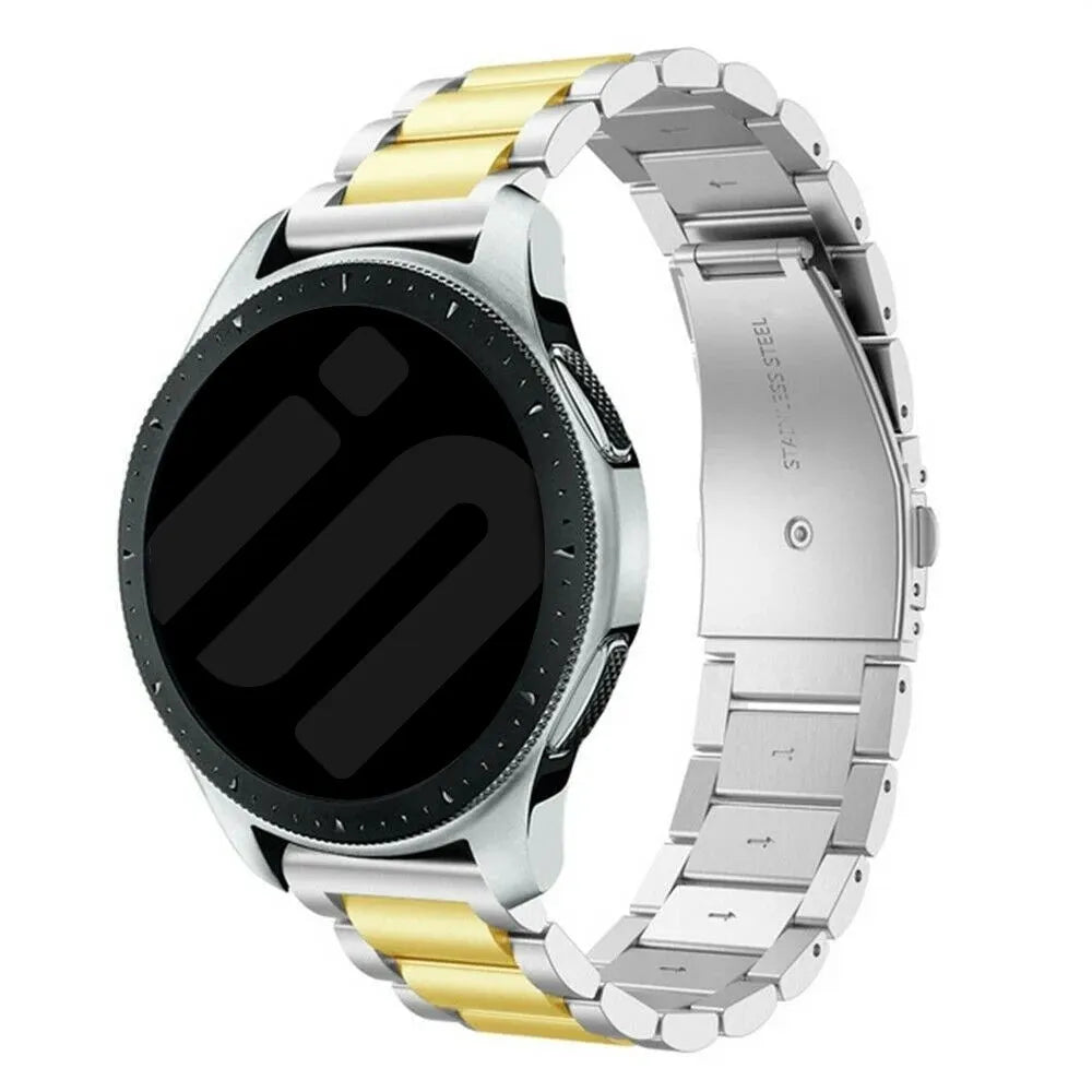 Amazfit Active Steel Strap (Silver/Gold)