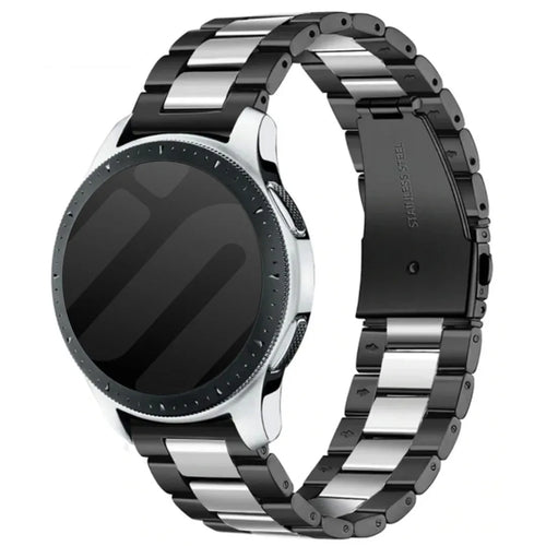 Oppo Watch S Steel Strap (Black/Silver)