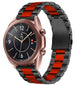 Samsung Galaxy Watch 3 41mm Steel Strap (Black/Red)