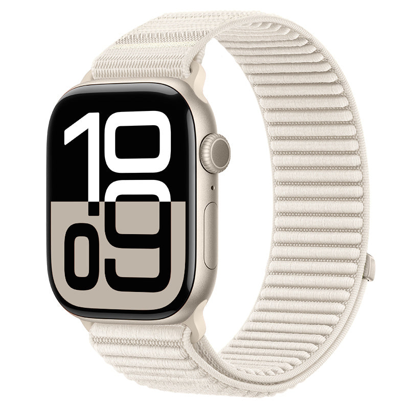 Apple Watch Ultra Wave Nylon Strap (Starlight)