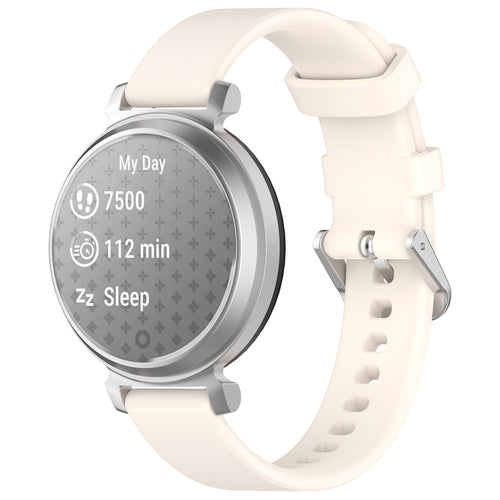 Pebble Round 2 - 14mm Silicone Classic Strap (Starlight)