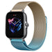 Amazfit GTS 3 Milanese Strap (Blue/Gold)