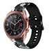 Grey Flower Samsung Galaxy Watch 3 41mm Strap