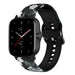 Grey Flower Amazfit GTS 2 Strap