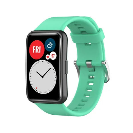 Huawei Watch Fit SE Silicone Strap (Aqua)