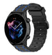 Amazfit GTR 3 (Pro) Silicone Strap Tough (Black/Blue)