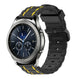 Samsung Gear S3 Silicone Strap Tough (Black/Yellow)