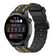 Huawei Watch 3 (Pro) Silicone Strap Tough (Black/Yellow)