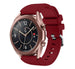 Samsung Galaxy Watch 3 41mm Silicone Strap (Burgundy)