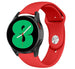 Samsung Galaxy Watch 4 40mm Silicone Strap (Red)