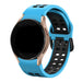 Samsung Galaxy Watch 7 - 40mm Squared Sport Strap (Light Blue/Black)