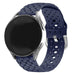 Samsung Galaxy Watch FE Braided Silicone Strap (Dark Blue)