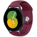 Samsung Galaxy Watch 5 40mm Sport Strap (Burgundy)