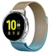Samsung Galaxy Watch Active Milanese Strap (Blue/Gold)