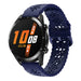 Huawei Watch GT 2 42mm Silicone Strap Patterned (Dark Blue)