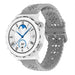 Huawei Watch GT 3 Pro 43mm Silicone Strap Patterned (Grey)
