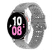 Samsung Galaxy Watch 5 44mm Silicone Strap Patterned (Grey)