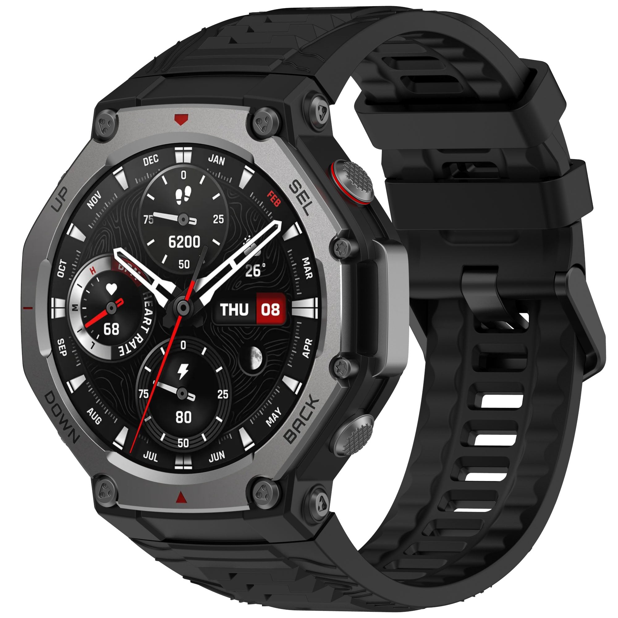 amazfit t-rex 3 silicone strap