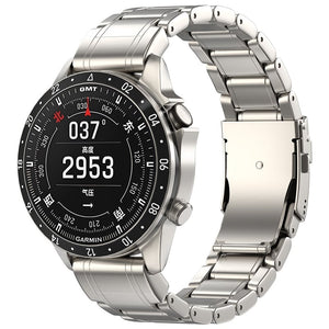 Garmin Quatix 8 - 51mm Premium Titanium Strap (Titanium)