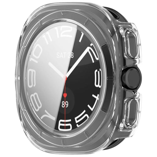 Samsung Galaxy Watch Ultra 2 PC Case with Glass (Transparent)