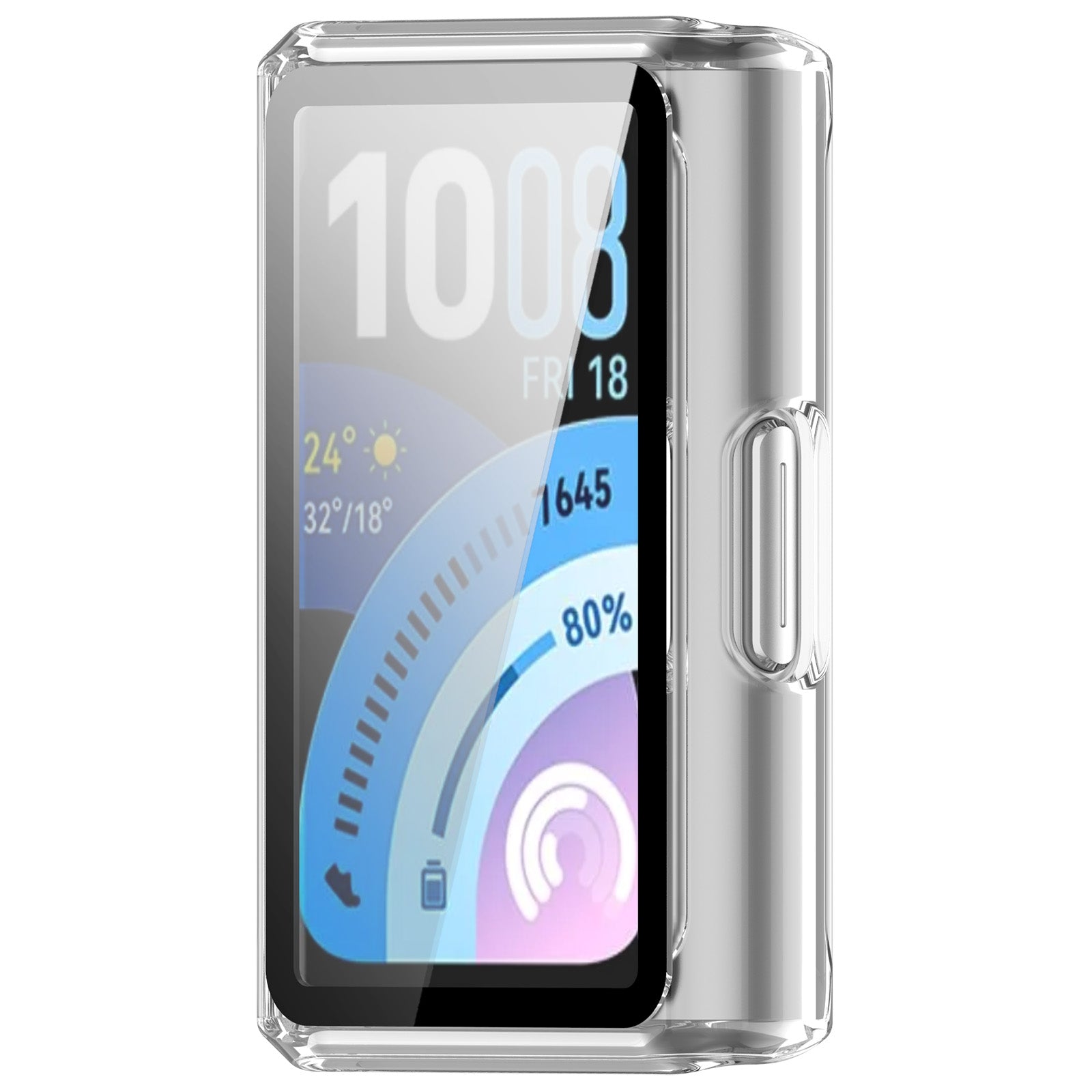 Huawei Band 11 Pro PC Case with Glass (Transparent)