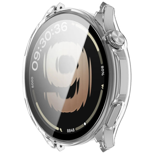 Oppo Watch S PC Case with Glass (Transparent)