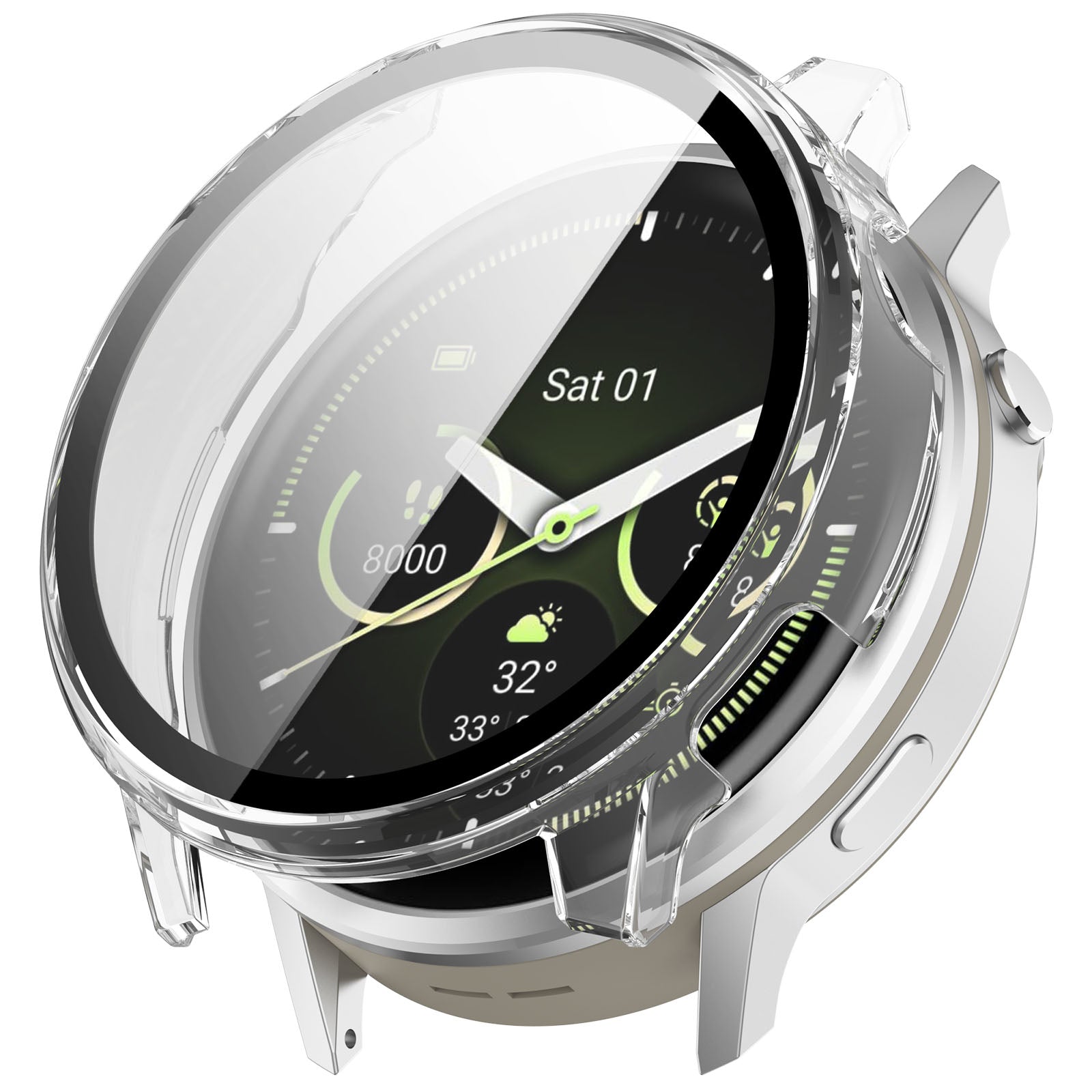 Garmin Venu 4 - 41mm Hard Case with Glass (Transparent)
