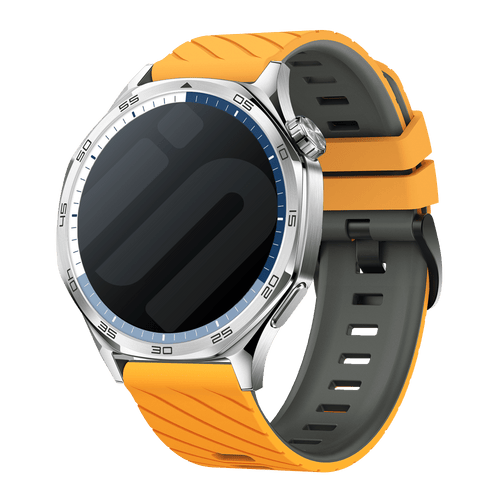 Xiaomi Mi Watch Twill Sport Strap (Dark Yellow/Grey)
