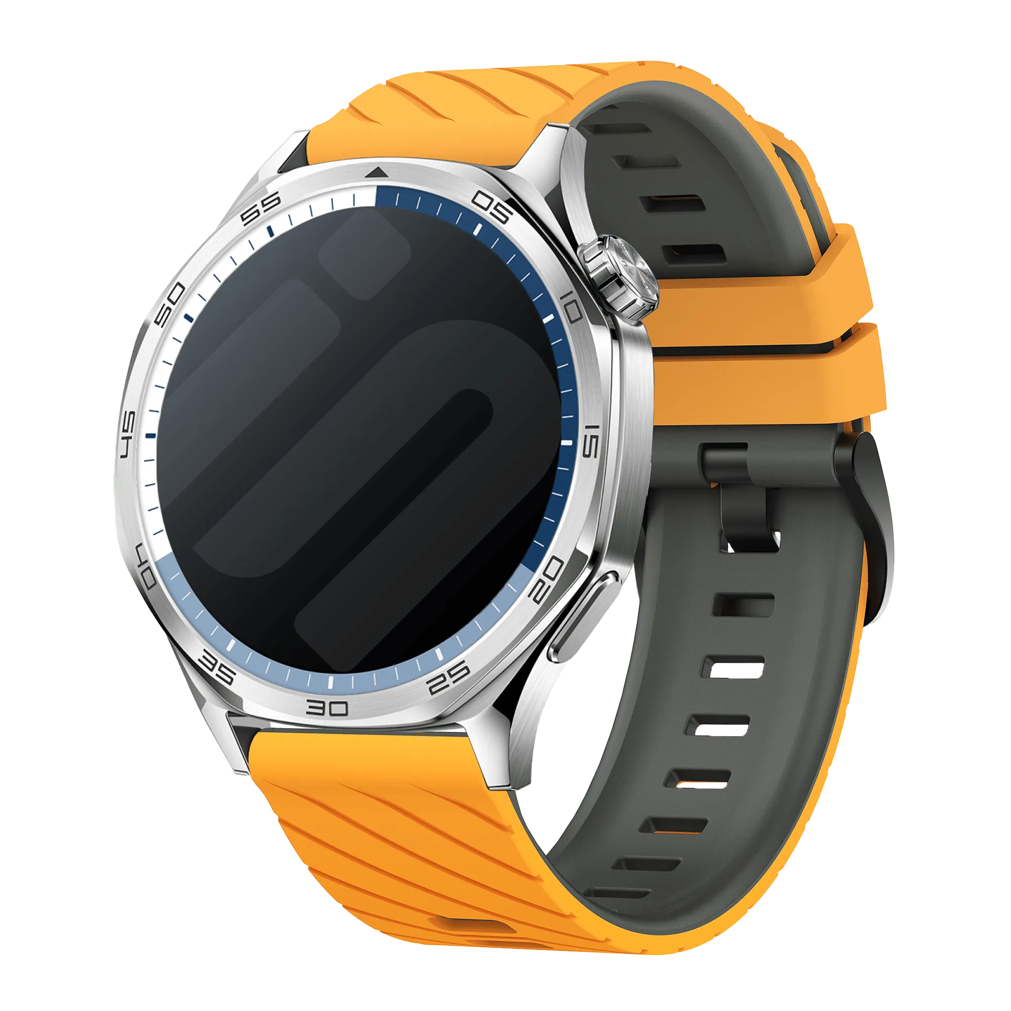 Huawei Watch GT 6 - 46mm Twill Sport Strap (Dark Yellow/Grey)