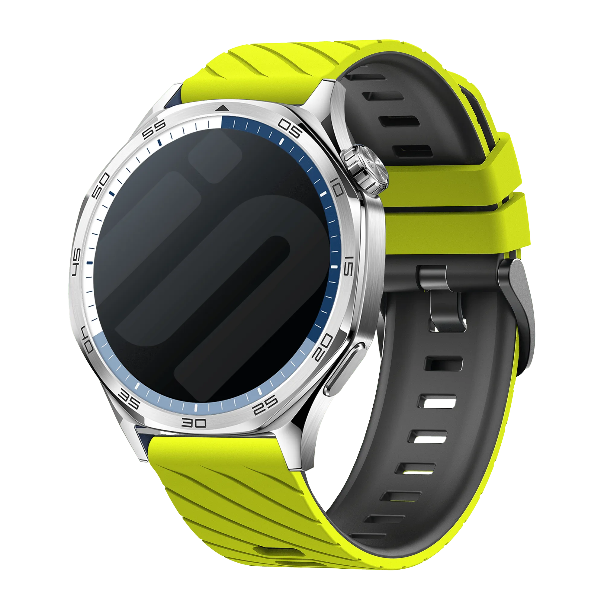 Huawei Watch GT 6 - 46mm Twill Sport Strap (Bright Yellow/Black)