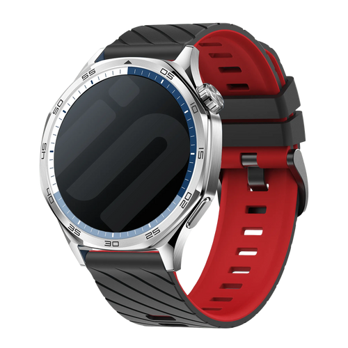 Amazfit Bip 5 Twill Sport Strap (Black/Red)