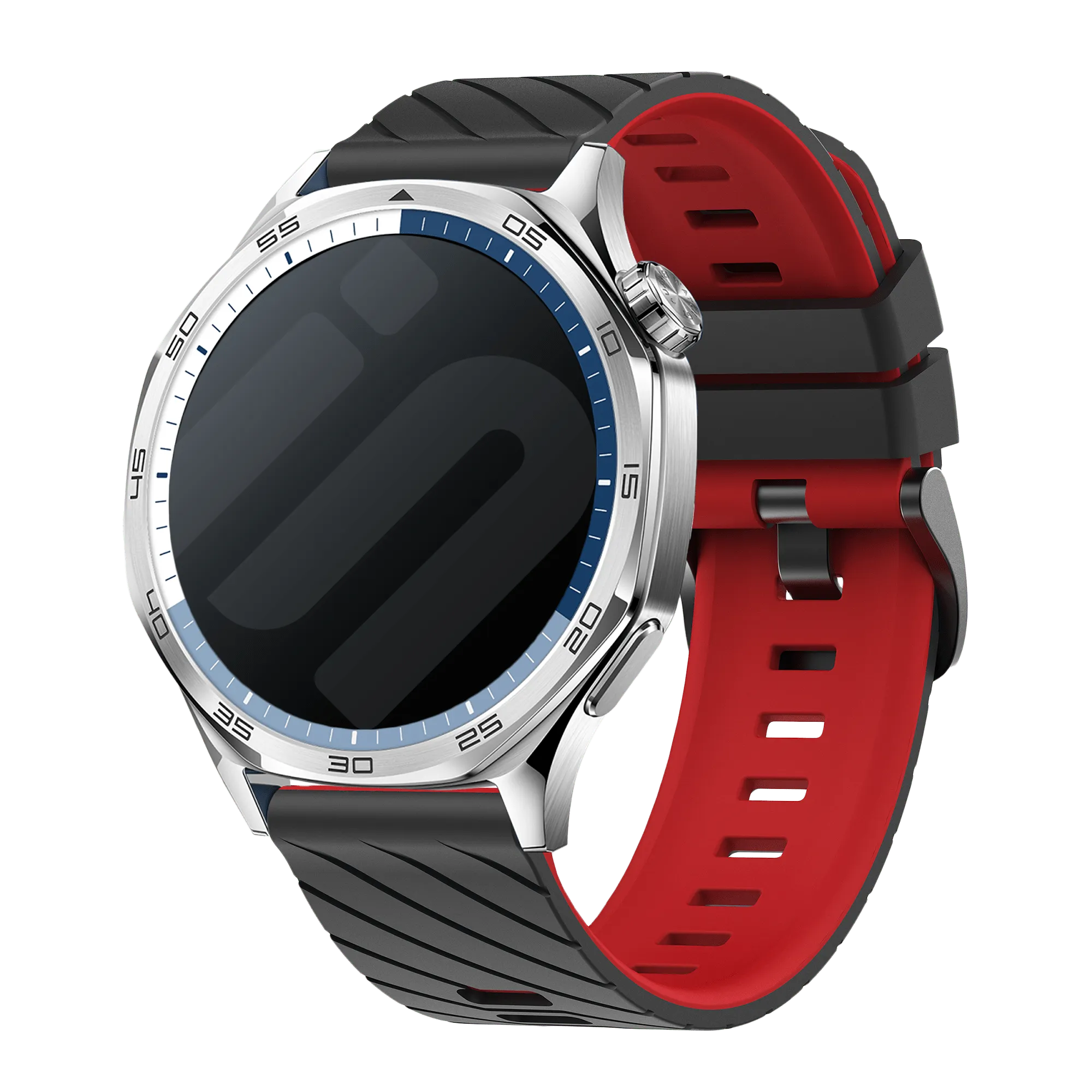OnePlus Watch 3 Twill Sport Strap (Black/Red)