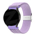 Bandz Garmin Venu Woven Nylon Strap (Light Purple)