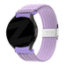 Bandz Garmin Forerunner 55 Woven Nylon Strap (Light Purple)