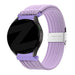 Bandz Samsung Galaxy Watch 5 44mm Woven Nylon Strap (Light Purple)