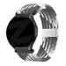Bandz Amazfit GTS 4 Woven Nylon Strap (Black Mix)