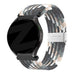 Bandz Samsung Galaxy Watch 5 40mm Woven Nylon Strap (Black Mix)